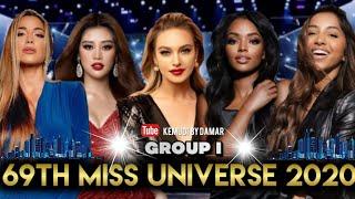 MISS UNIVERSE 2020 - GROUP 1 | WHO IS YOUR FAVORITES IN THIS GROUP ?
