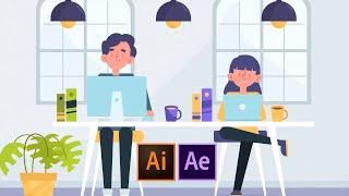 4 Beginner Cartoon Animation Techniques in After Effects