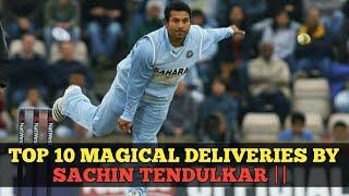 Top 10 Magical Deliveries by Sachin Tendulkar || Best of Master Blaster ||