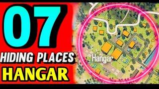 FREE FIRE HANGAR HIDE PLACE 