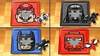Mario Party The Top 100 MiniGames - Mario Vs Peach Vs Daisy Vs Luigi (Master Cpu)
