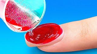 32 NAIL ART IDEAS AND MANICURE HACKS