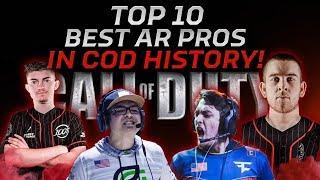 TOP 10 BEST AR PRO PLAYERS IN COD HISTORY! (ALL CODS)