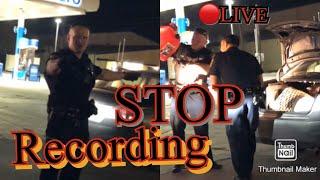 (STOP RECORDING) You’re tripping homie San Antonio Police 1St Amendment “TEST FAIL"