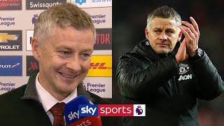 Ole Gunnar Solskjaer delighted with his side after Manchester derby win