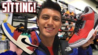 I CAN'T BELIEVE THESE ARE SITTING! Best Sneakers SITTING at the MALL! February Sneaker Shopping