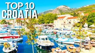 VIBRANT Vibes Of Croatia: Top 10 Best Places to Visit in Croatia - Travel Video 2021