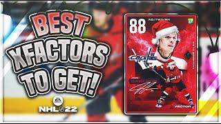 NHL 22 HUT TOP 10 X-FACTOR CARDS TO GET NOW!