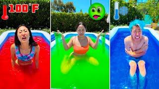 Last To Leave The ONE Color POOL Challenge Wins!!