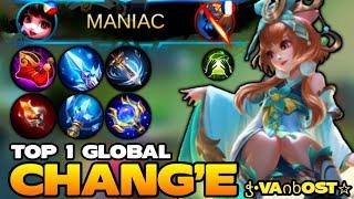 Maniac! Change MVP Build - Top 1 Global Change by ჭ•vaიხost☆ - Mobile Legends