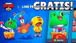 Cómo OBTENER las NUEVAS SKINS de LINE GRATIS!! | Brawl Stars SORTEO