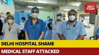 COVID-19 Crisis: Medical Staff At LNJP Hospital Abused & Manhandled