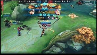 Top 10 savage moment mobile legend  #6