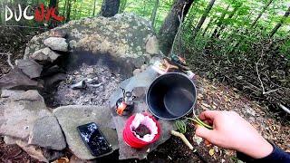 morning coffee ritual and peace - Moto Camping Club Head Quarters Pt.4 v1158