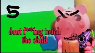 Don't touch the child Meme piggy Roblox TOP 5