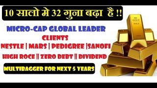 3200% RETURN IN LAST 10 YEAR BY THIS MICRO CAP || HIGH ROCE || HIGH ROE || DIVIDEND