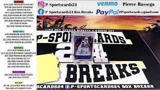 9/30/2020 | P-Sportscards24 LIVE BOX BREAKS