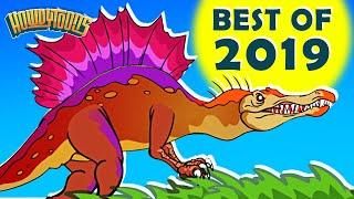 Spinosaurus, Terror Bird and More! Best Dinosaur Songs and Cartoons of 2019 from Howdytoons