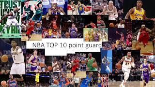 NBA Top 10 point guard NBA十大控球後衛