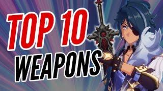 TOP 10 WEAPONS FOR F2P PLAYERS | GENSHIN IMPACT GUIDE