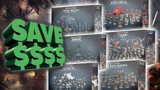 Save With GW 2019 Christmas Battleforces Unboxed: 40k & AoS