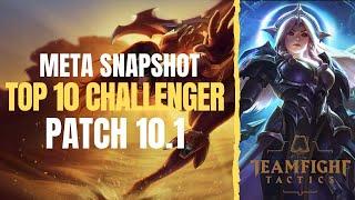 TFT | META SNAPSHOT TOP 10 CHALLENGER | AceofSpades