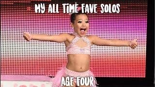 My Top 20 All Time Fave Solos (Age 4)