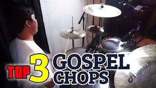 Top 3 Gospel Chops ni Gex Gonzalez | Worship Drummer Pilipinas | Filipino Drum Lesson