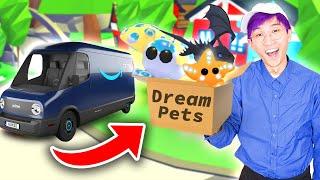 Can We Make An AMAZON DREAM PET DELIVERY SERVICE In Roblox ADOPT ME?! (DREAM PET GIVEAWAY!)