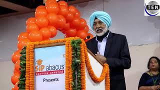 Hockey Olympian  M P Singh inspires  1200 kids  of SIP Abacus Regional Prodigy event at NOIDA