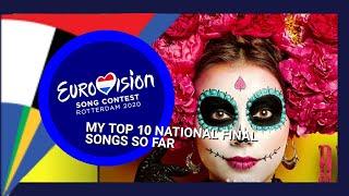 Eurovision 2020 Season // My Top 10 Songs So Far (1/2/20)