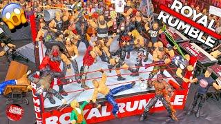 ROYAL RUMBLE WWE ACTION FIGURE MATCH! HARDCORE CHAMPIONSHIP!