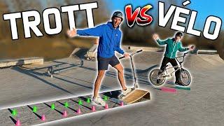 TROTTINETTE VS VÉLO | Qui sautera le plus loin ? (ft. Philippe Cantenot)