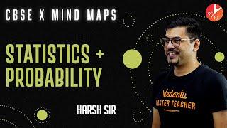 Statistics & Probability Class 10 Mind Maps | CBSE Class 10 Maths | NCERT Solutions | Vedantu 9 & 10