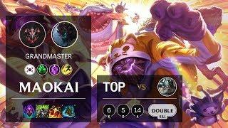 Maokai Top vs Tryndamere - KR Grandmaster Patch 10.5