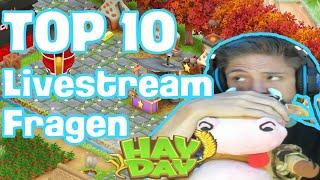 Top 10 Fragen im Hay Day Livestream | SyromerB