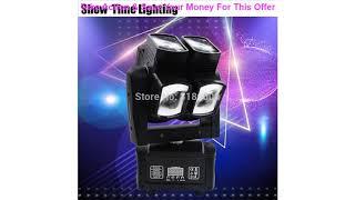 Top Unlimited Rotate 8X 10W RGBW 4IN1 Dj Led Cross Moving Head Light Good Use For Party KTV Bar sho