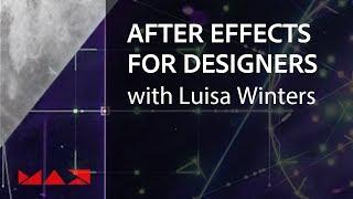 After Effects for Designers with Luisa Winters | Adobe Creative Cloud