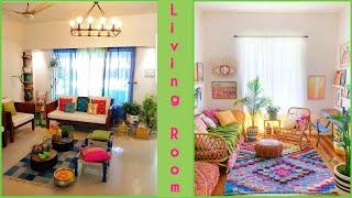 Top 30 Indian Style Small Living Room Decor Ideas | Living Room Decor Ideas without Sofa