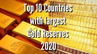 Top 10 Countries with Largest Gold Reserves 2020.