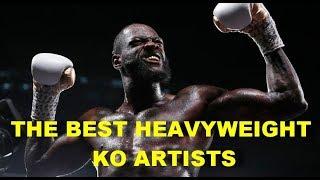 Top 10 heavyweight champion knockout percentages in boxing history