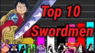 Top 10 Swordmen in Onepiece | Onepiece Power-Level