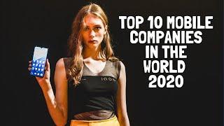 Top 10 Mobile companies and brands in the world 2020
