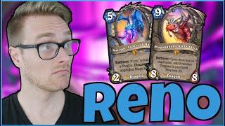 RENO Mage is STRONG Again! (BEST Control Deck?) | Descent of Dragons | Wild Hearthstone