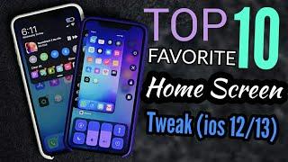 Top 10 Home Screen  tweak for ios 12/13