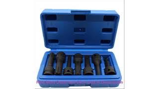 Best "7pcs 3/8"" dr Impact Spline Sockets Bit Socket Set RT6 RT7 RT8 RT10 RT11 RT12 RT13 (RT6-RT13)