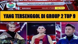 YANG TERSENGGOL TADI MALAM DI GROUP 2 TOP 9 | JANNA,MELI,GUNAWAN