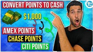 How To Convert Credit Card Points To Cash | When It Makes Sense