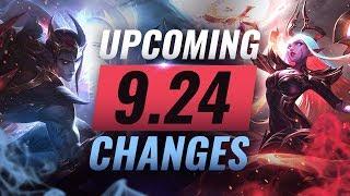 MASSIVE CHANGES: New Buffs & REWORKS Coming in Patch 9.24 - League of Legends