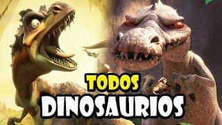 TODOS LOS DINOSAURIOS DE ICE AGE 3